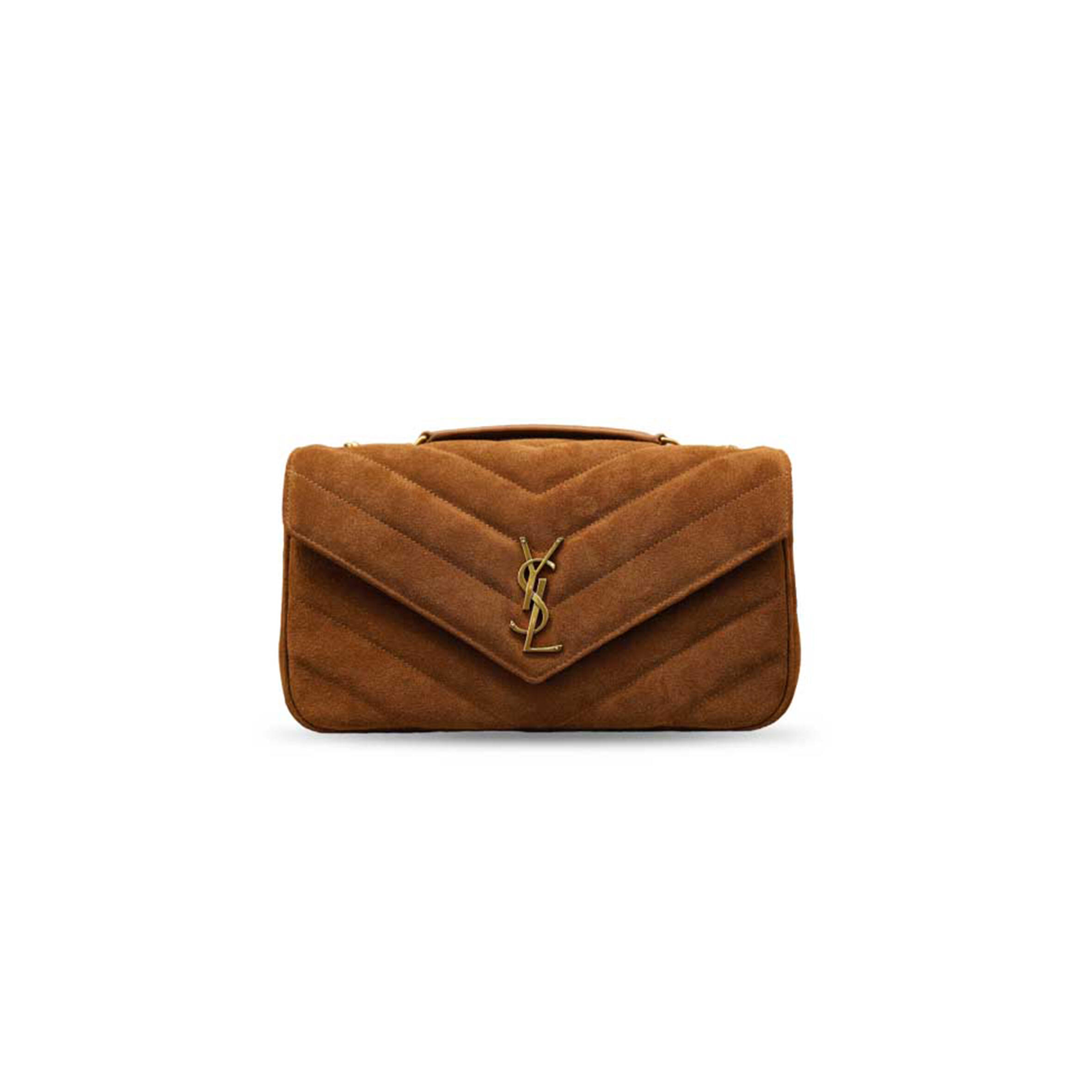 Y51 loulou matelassÉ suede shoulder bag 801439 (29*17*8cm)